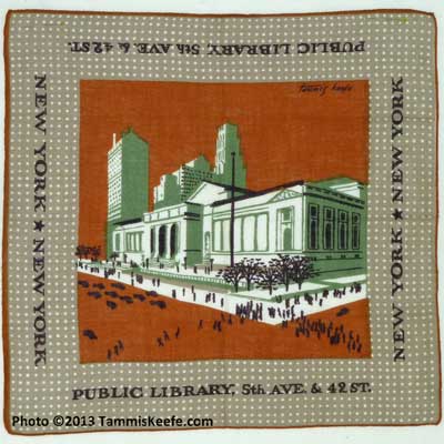 Tammis Keefe: New York Public Library, Tan